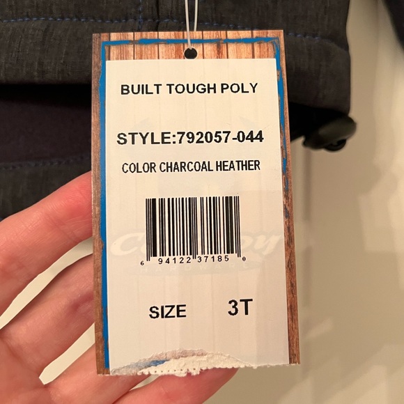 Awesome! HARD TO FIND! NWT “COWBOY HARDWARE” Built Tough Toddler Jacket 3T - Picture 4 of 5